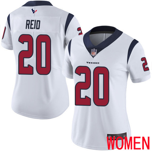 Houston Texans Limited White Women Justin Reid Road Jersey NFL Football #20 Vapor Untouchable